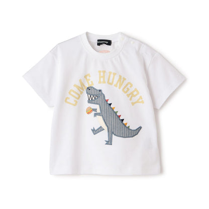 人氣補貨 直營店未售 恐龍貼布圖案 短袖T恤