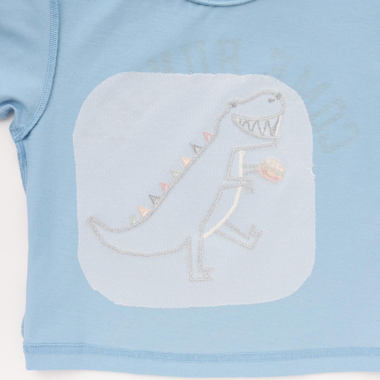 人氣補貨 直營店未售 恐龍貼布圖案 短袖T恤