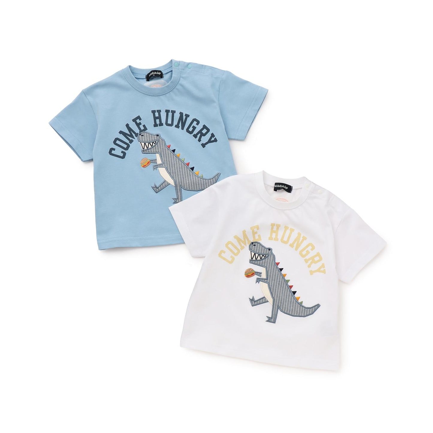 人氣補貨 直營店未售 恐龍貼布圖案 短袖T恤