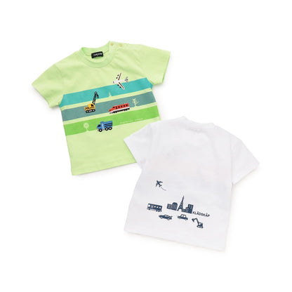 交通工具圖案 短袖T恤