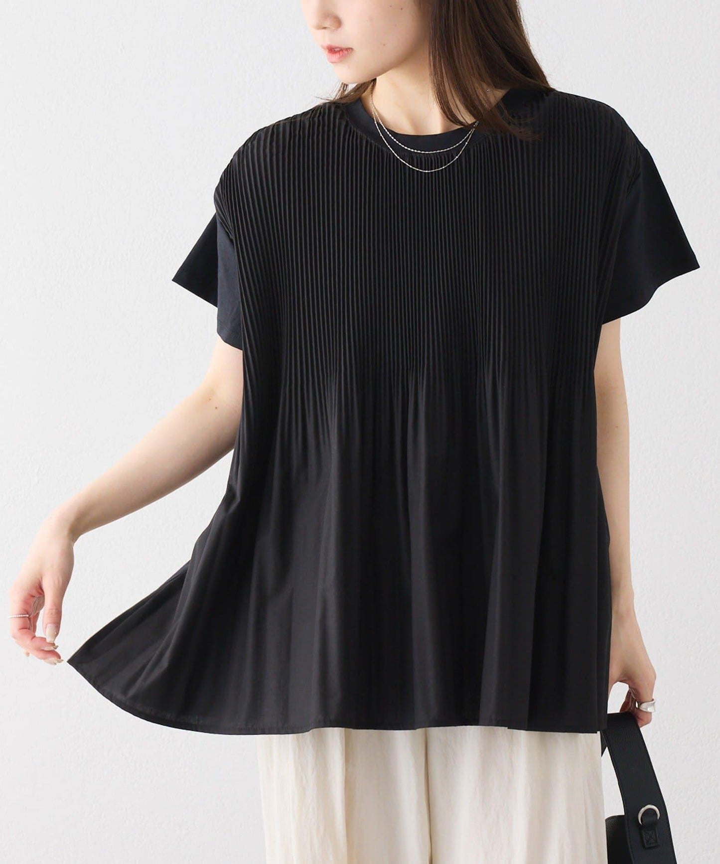《リバイバル》 【Du noir】 前褶設計 T恤