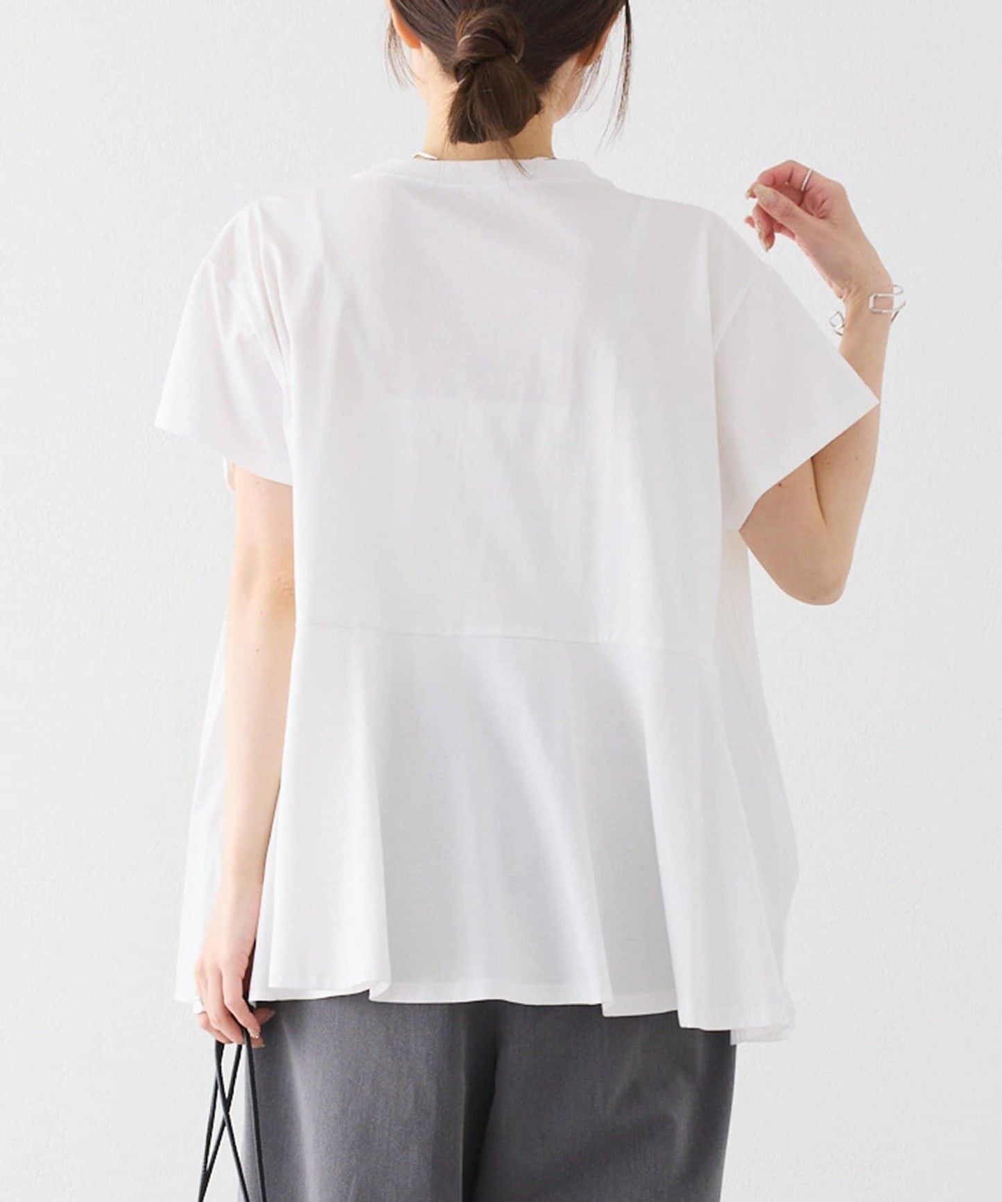 《リバイバル》 【Du noir】 前褶設計 T恤