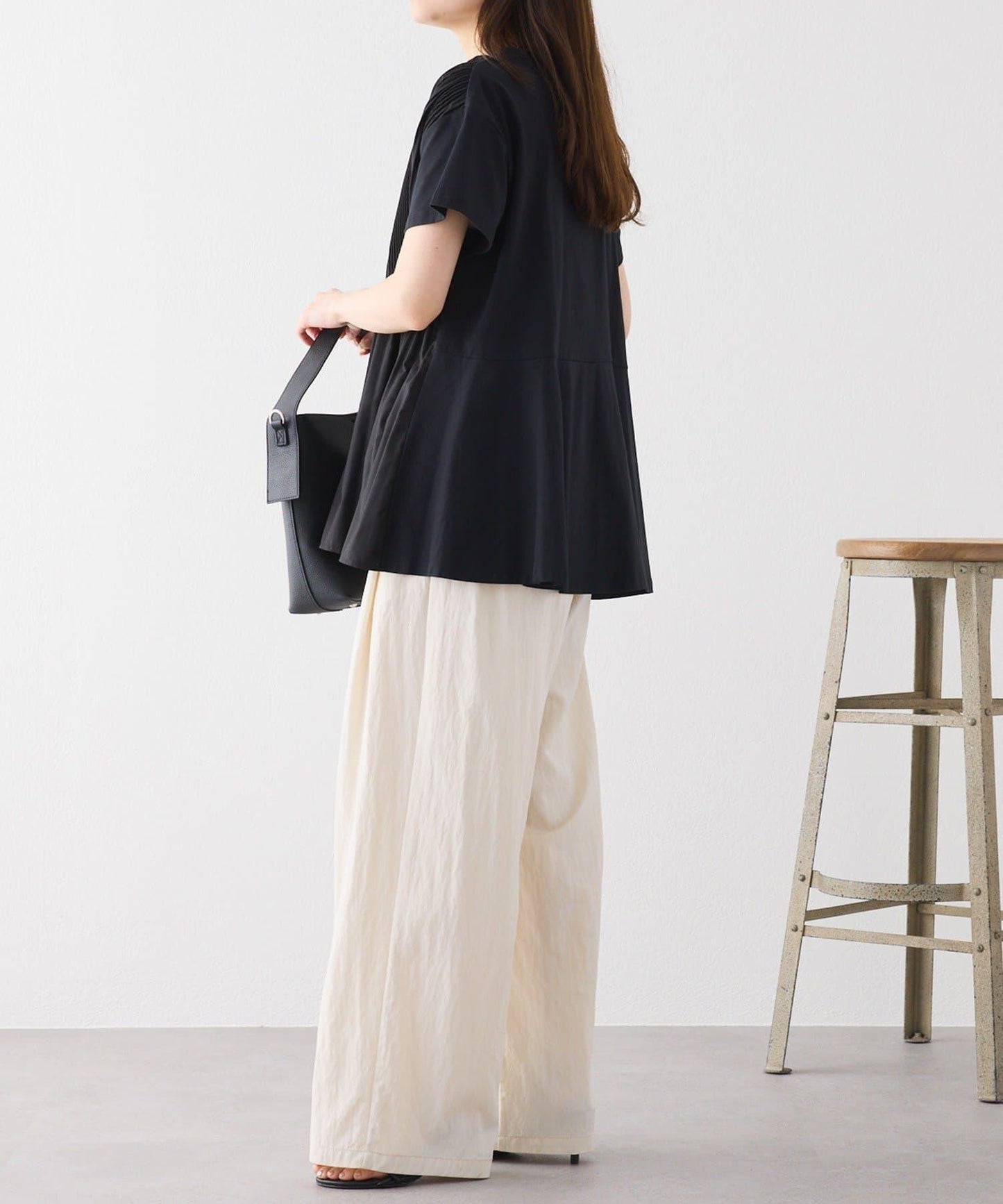 《リバイバル》 【Du noir】 前褶設計 T恤