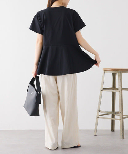 《リバイバル》 【Du noir】 前褶設計 T恤