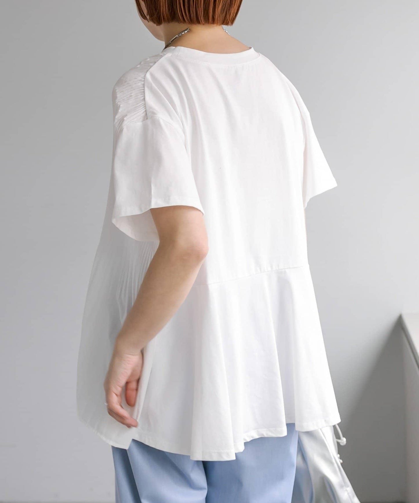 《リバイバル》 【Du noir】 前褶設計 T恤