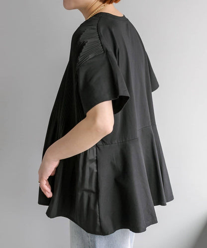 《リバイバル》 【Du noir】 前褶設計 T恤