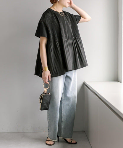 《リバイバル》 【Du noir】 前褶設計 T恤