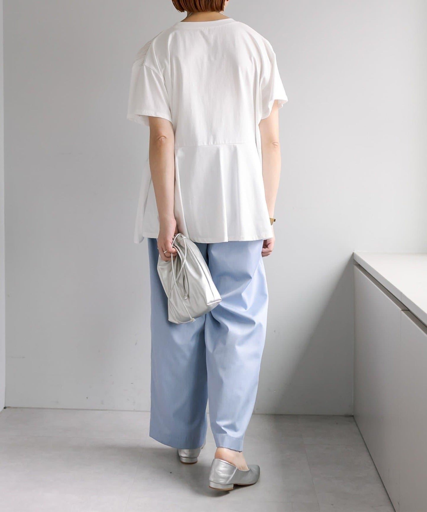 《リバイバル》 【Du noir】 前褶設計 T恤