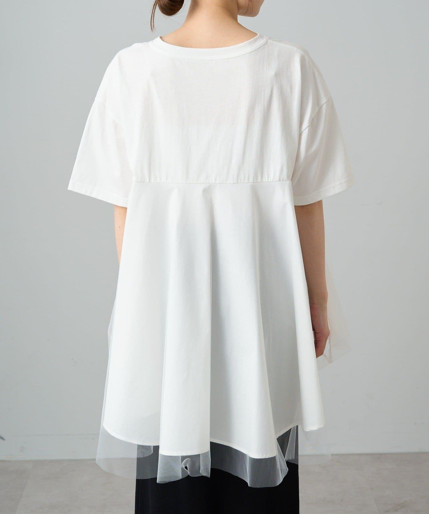 網紗拼接 《リバイバル》 Du noir T恤（網店限定）