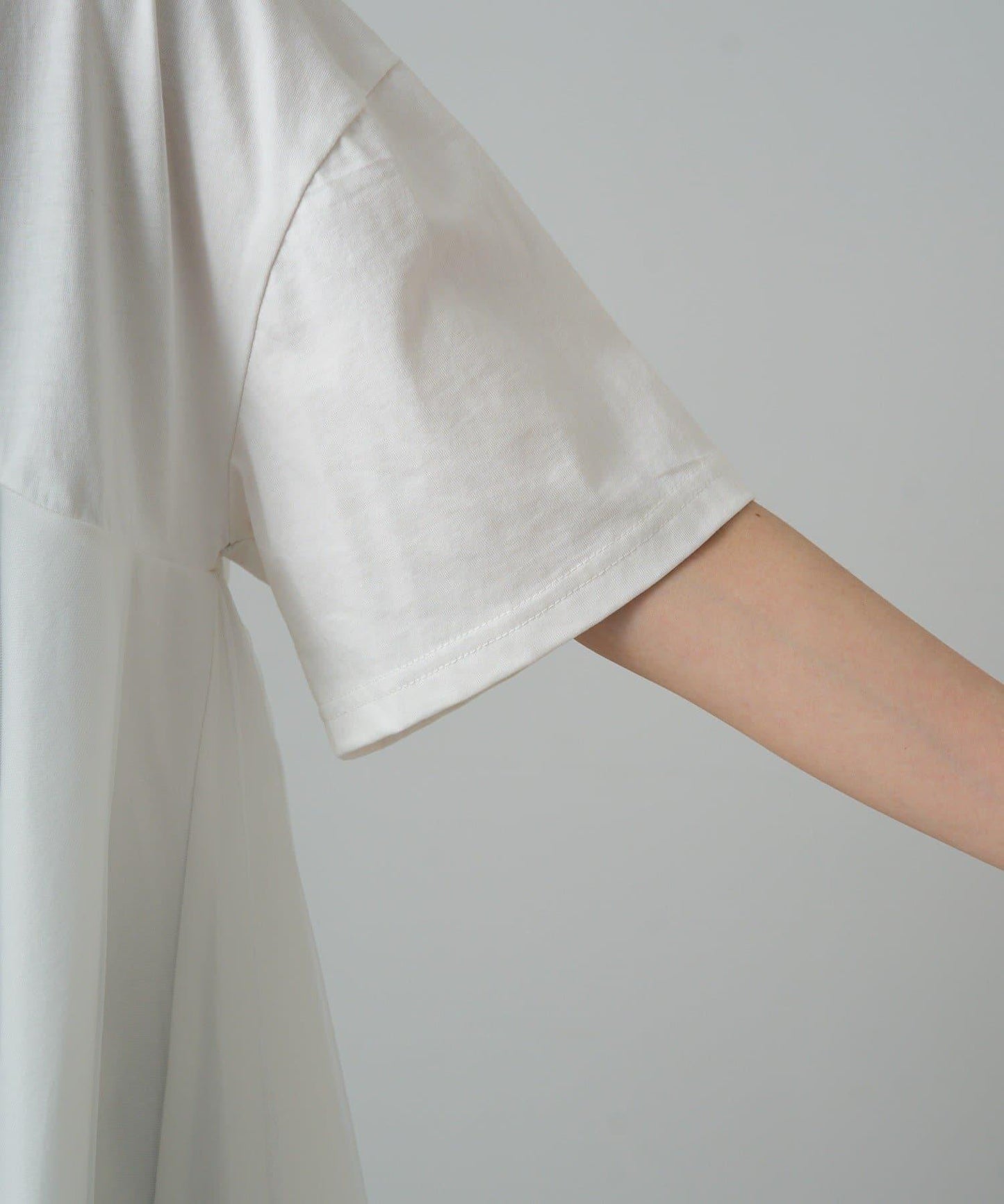 網紗拼接 《リバイバル》 Du noir T恤（網店限定）