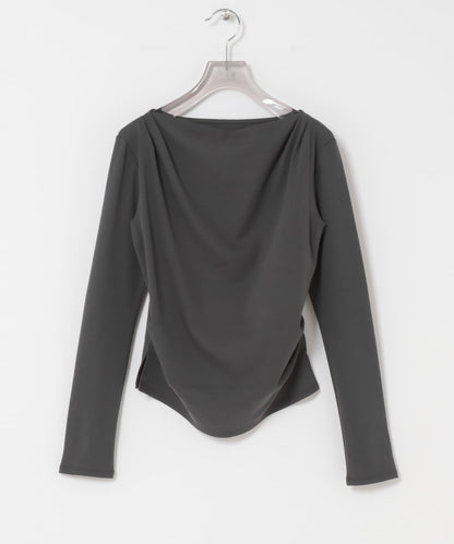 2WAY垂墜剪裁上衣