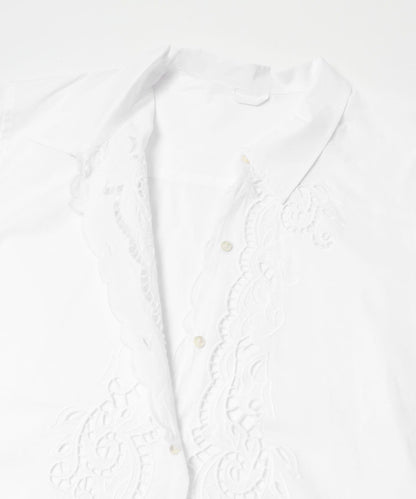 鏤空刺繡設計 襯衫