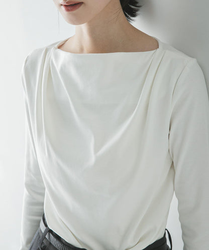 2WAY垂墜剪裁上衣