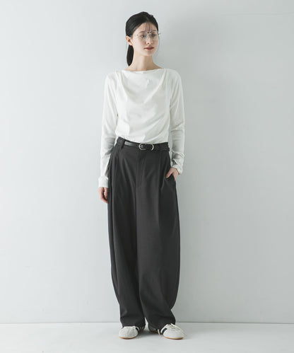 2WAY垂墜剪裁上衣