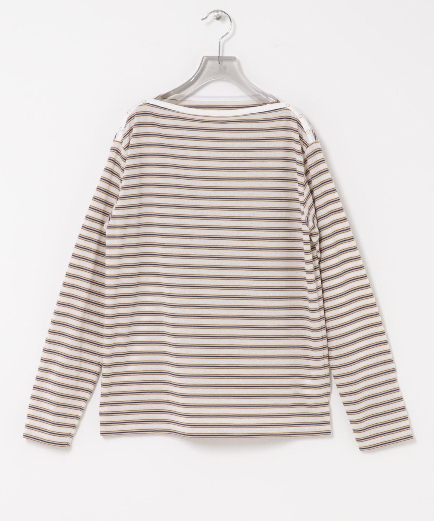 多色條紋 2WAY設計 上衣