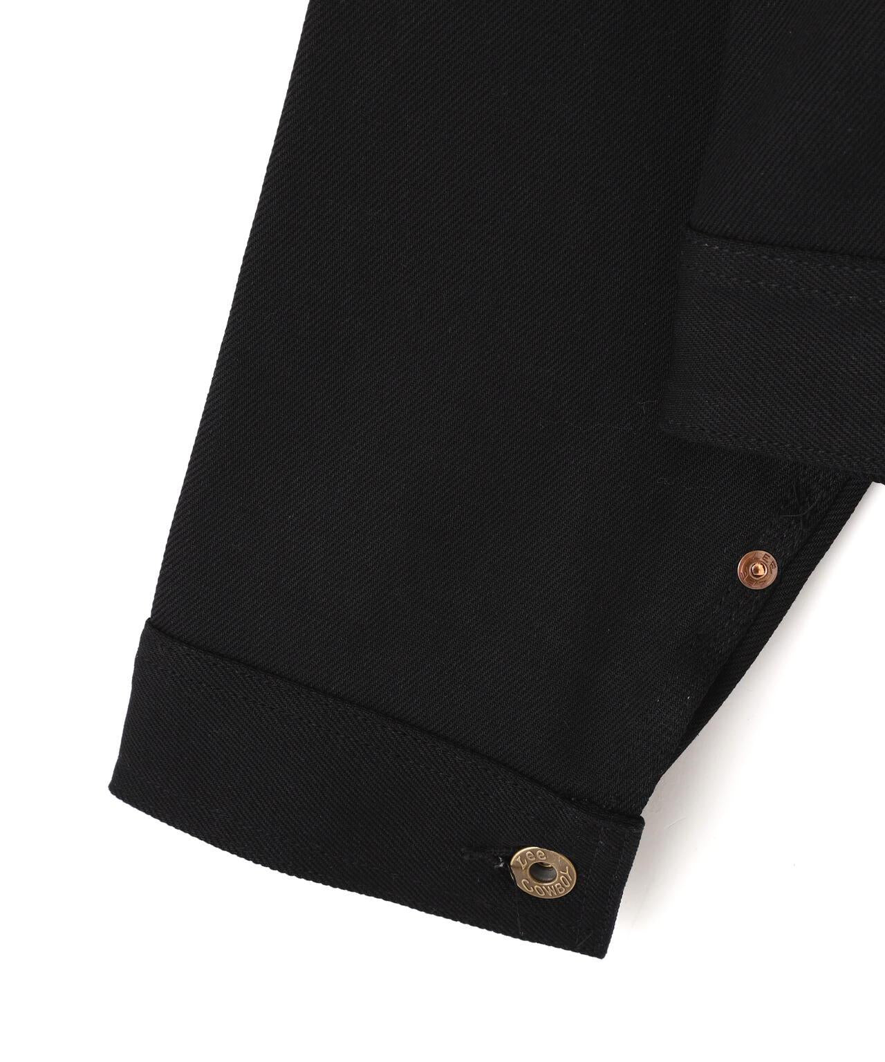 xLee/×リー 101J COWBOY BLACK DENIM JACKET 牛仔風黑色丹寧夾克