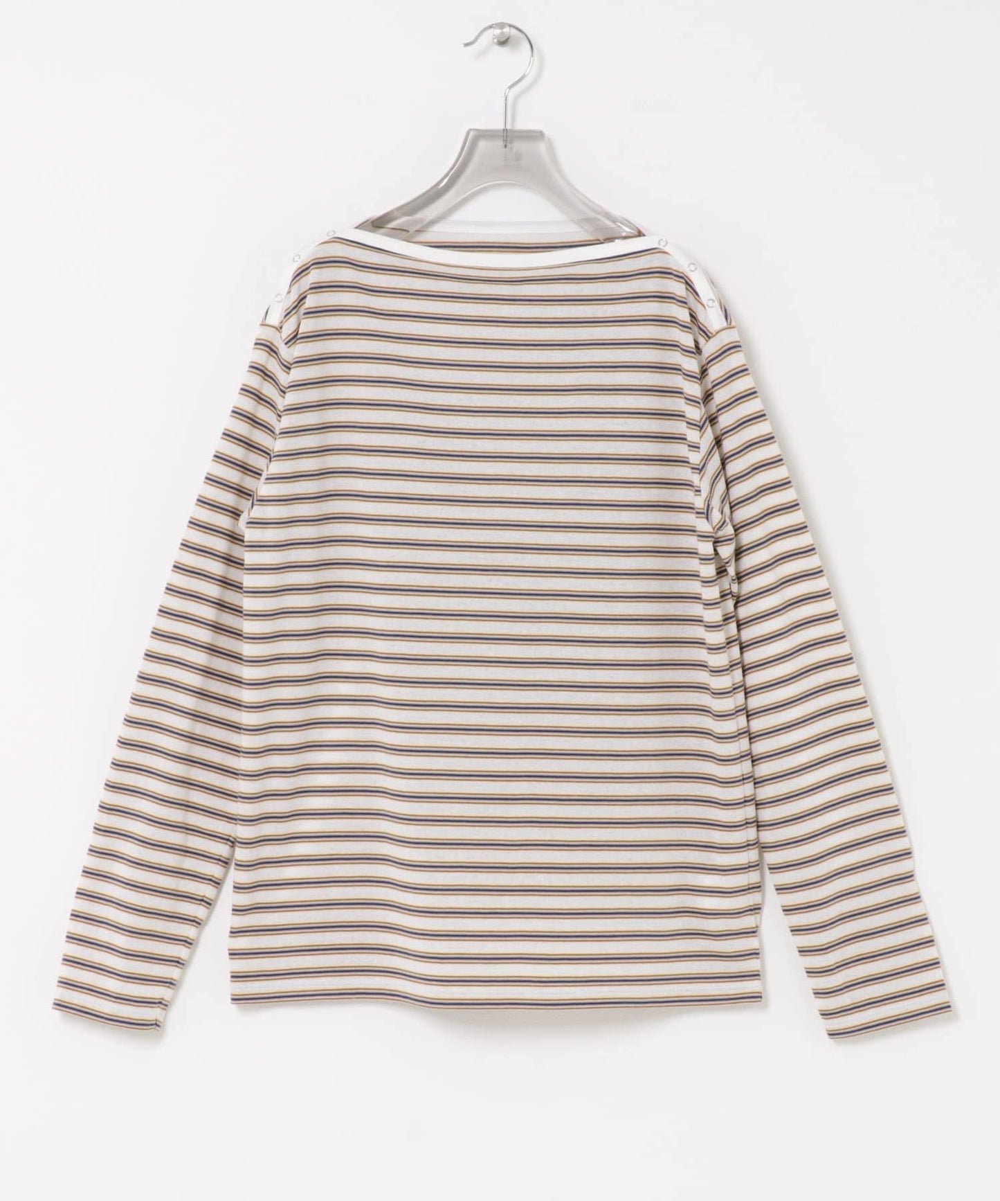 多色條紋 2WAY設計 上衣