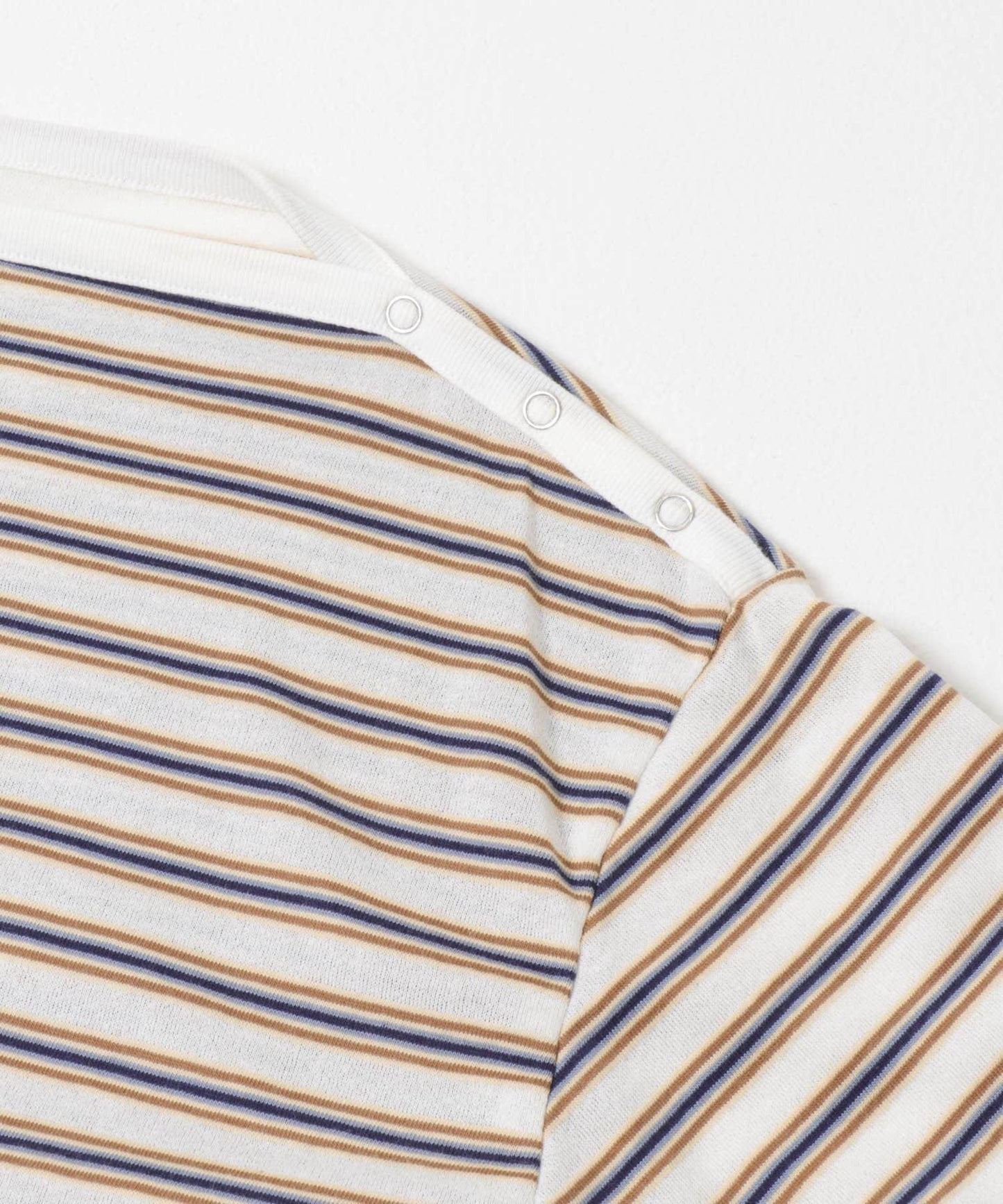 多色條紋 2WAY設計 上衣