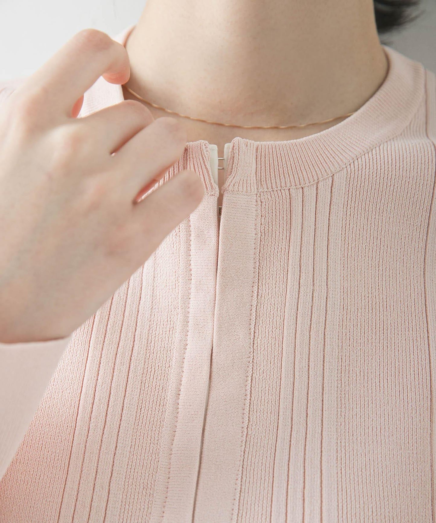 隨機羅紋針織開衫