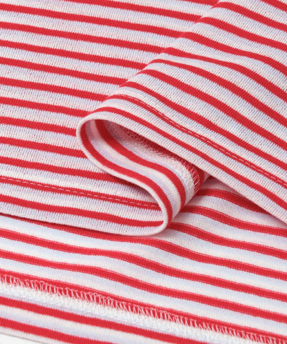 多色條紋 2WAY設計 上衣