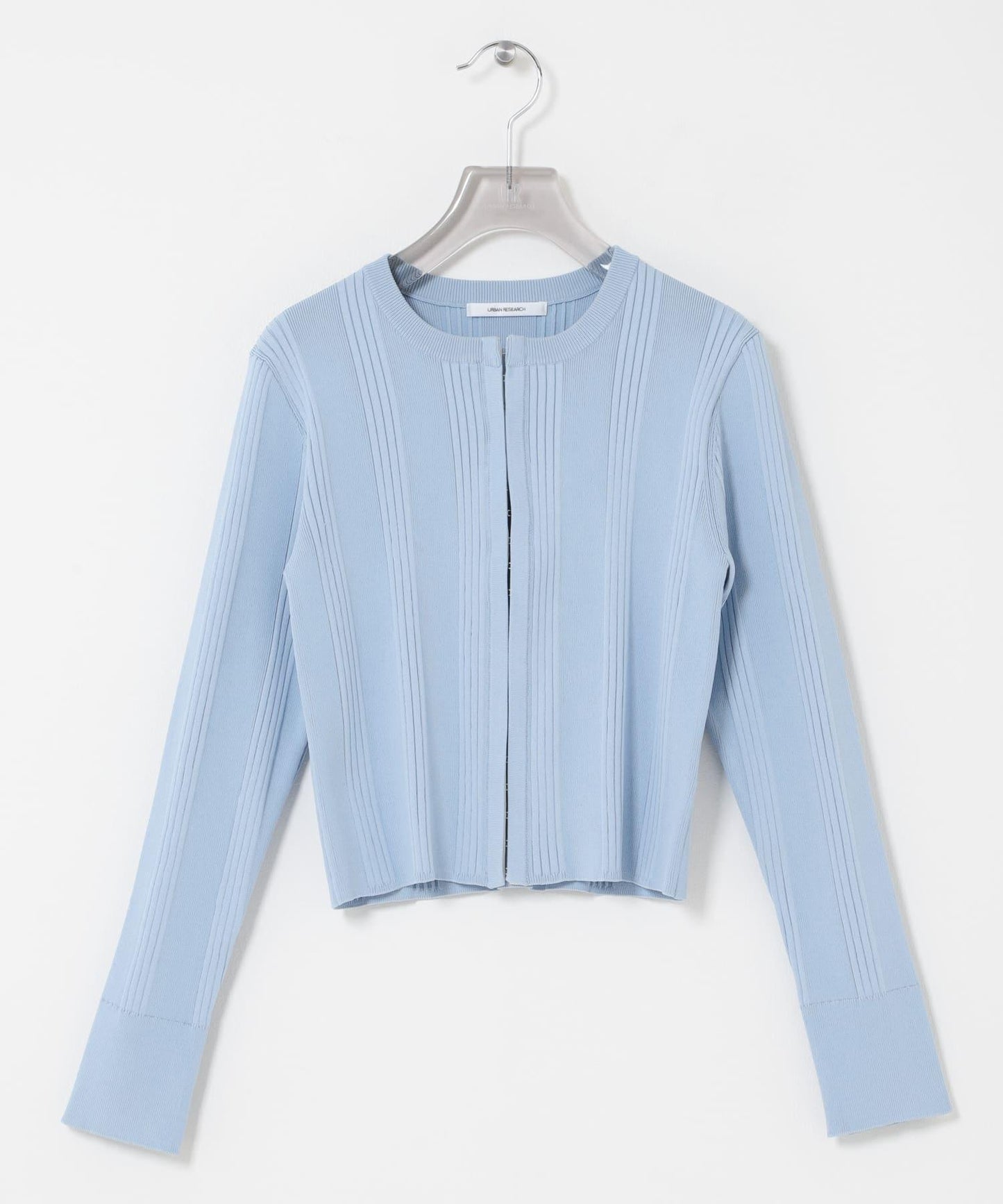 隨機羅紋針織開衫