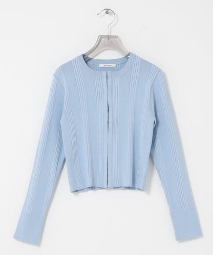 隨機羅紋針織開衫