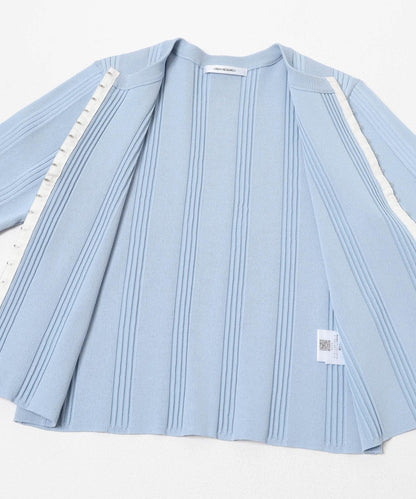 隨機羅紋針織開衫