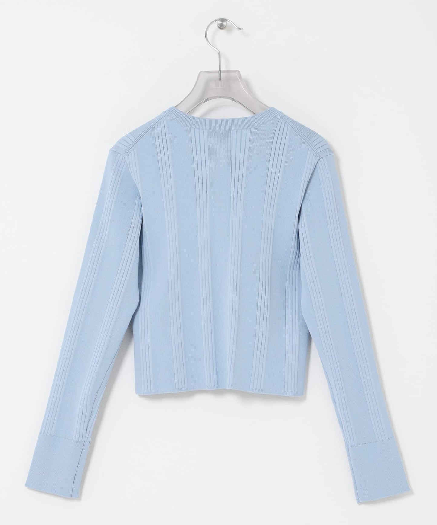 隨機羅紋針織開衫