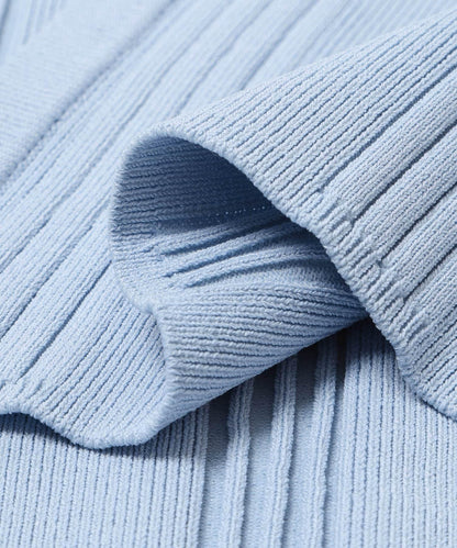 隨機羅紋針織開衫