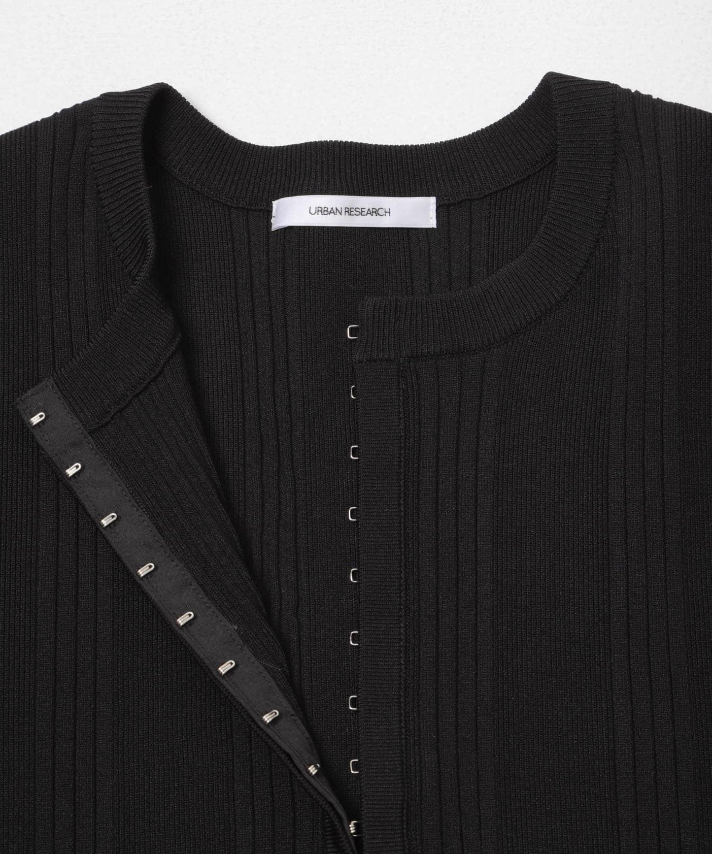 隨機羅紋針織開衫