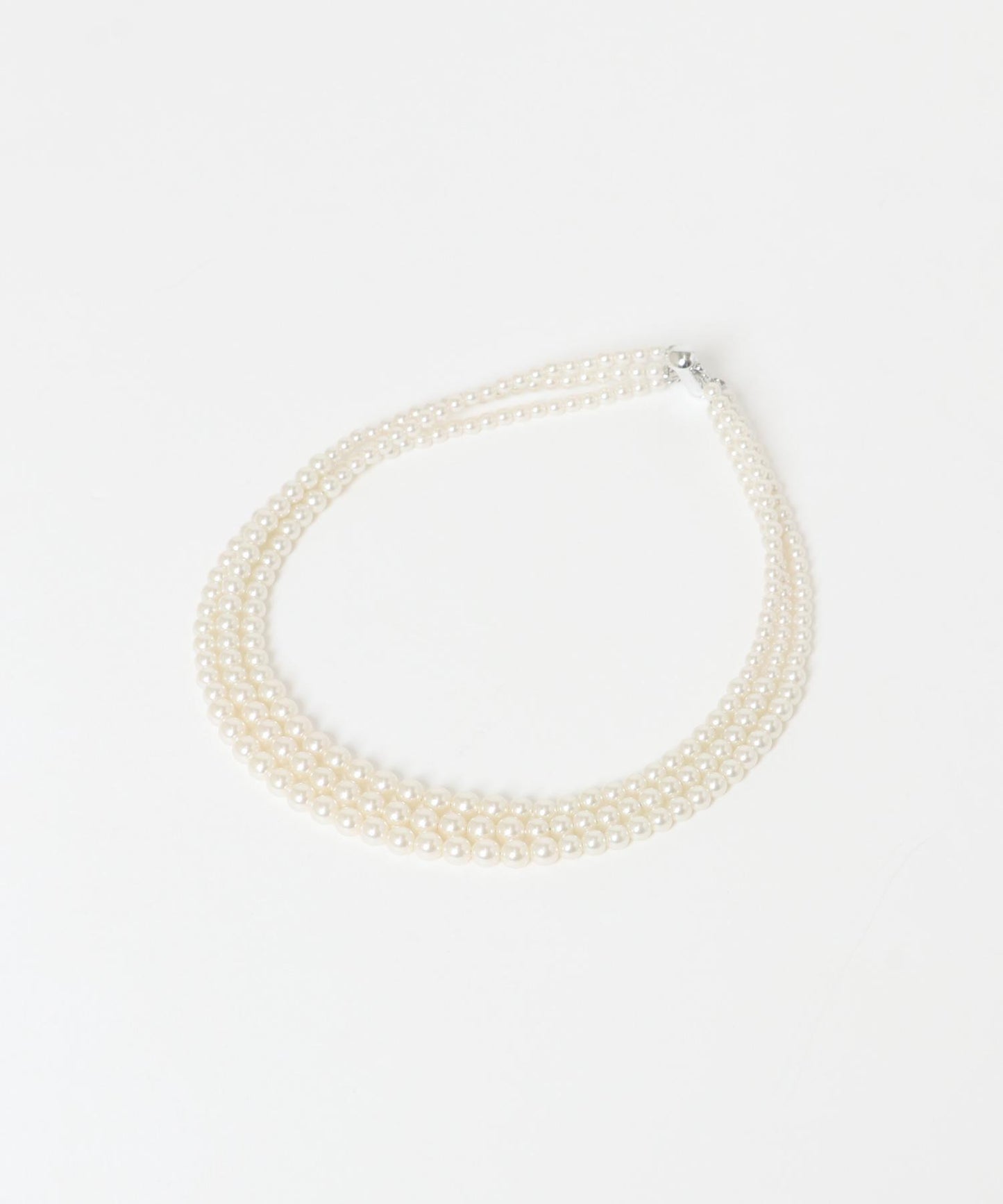 decor『デコール』 3STANDPEARLNECKLACE 項鍊