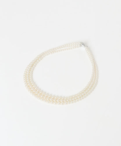 decor『デコール』 3STANDPEARLNECKLACE 項鍊