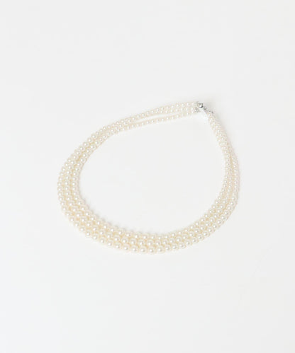 decor『デコール』 3STANDPEARLNECKLACE 項鍊