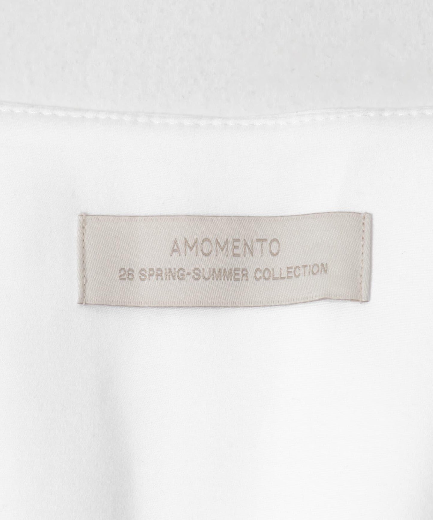 弧形版型 AMOMENTO CURVED CAPRI PANTS 七分褲