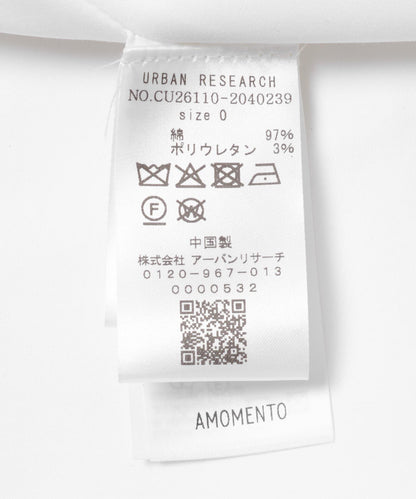 弧形版型 AMOMENTO CURVED CAPRI PANTS 七分褲