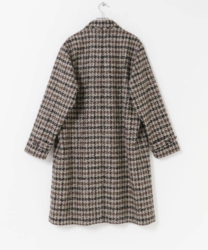 semoh 格紋大衣