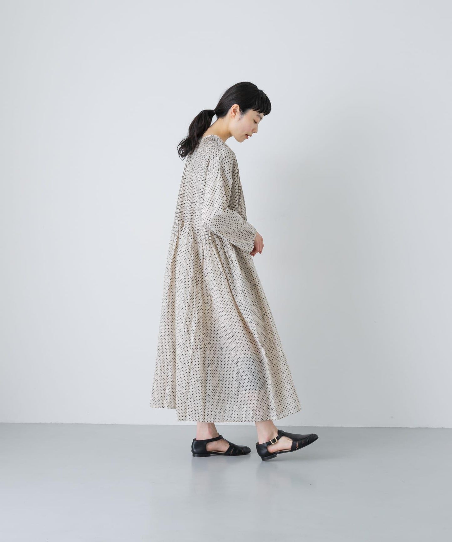 maison de soil BLOCK PRINT 圖案 襯衫連衣裙