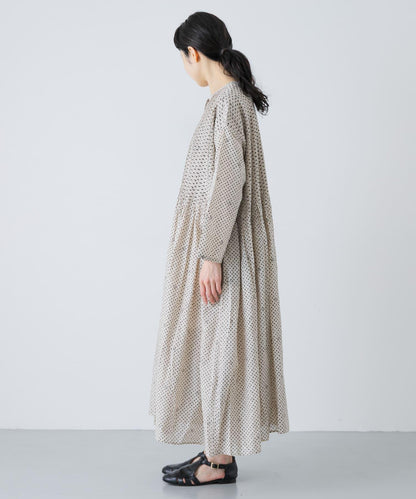 maison de soil BLOCK PRINT 圖案 襯衫連衣裙