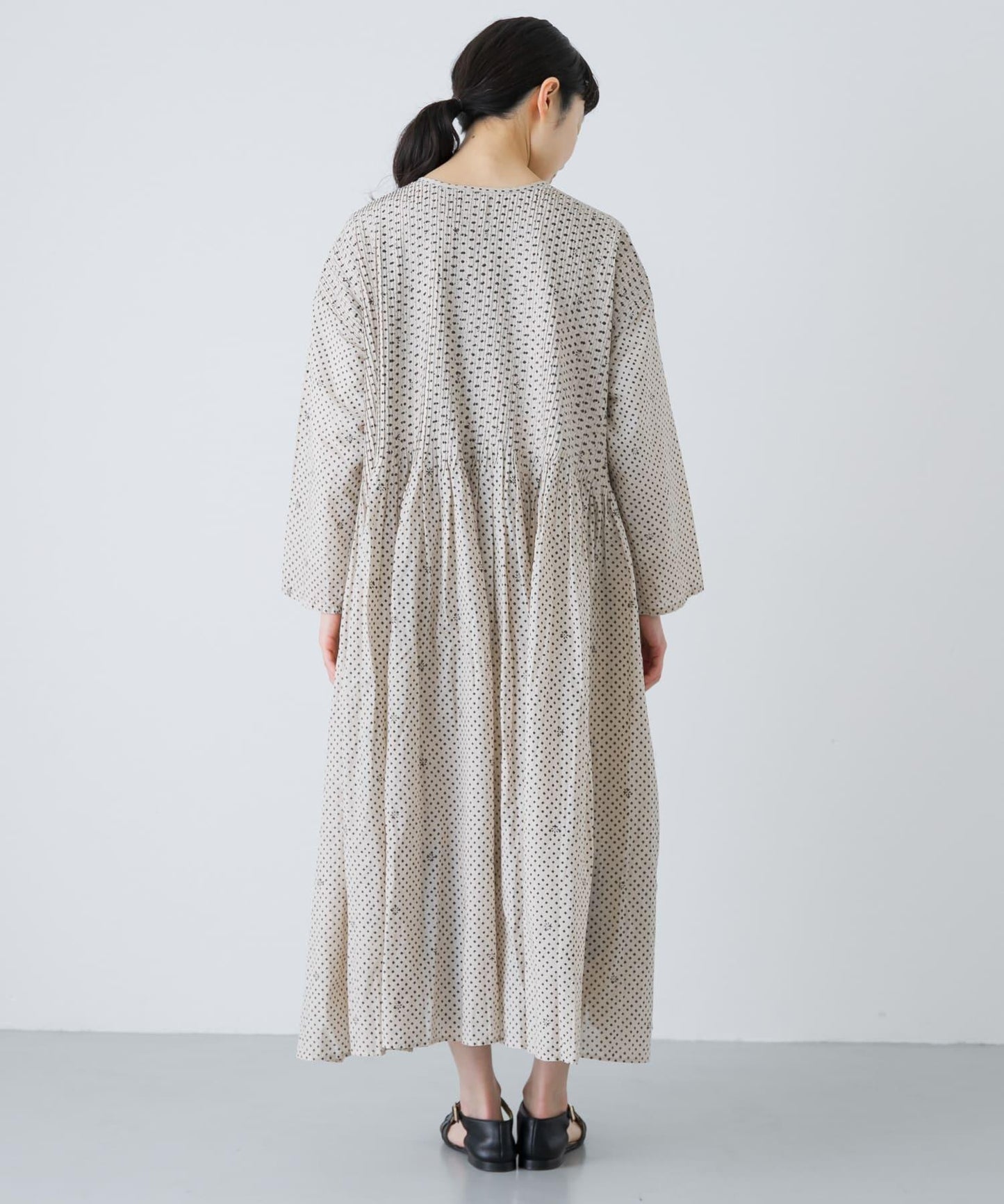 maison de soil BLOCK PRINT 圖案 襯衫連衣裙