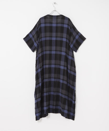 Vlas Blomme RAYON COTTON 抽褶連衣裙