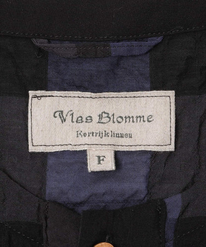 Vlas Blomme RAYON COTTON 抽褶連衣裙