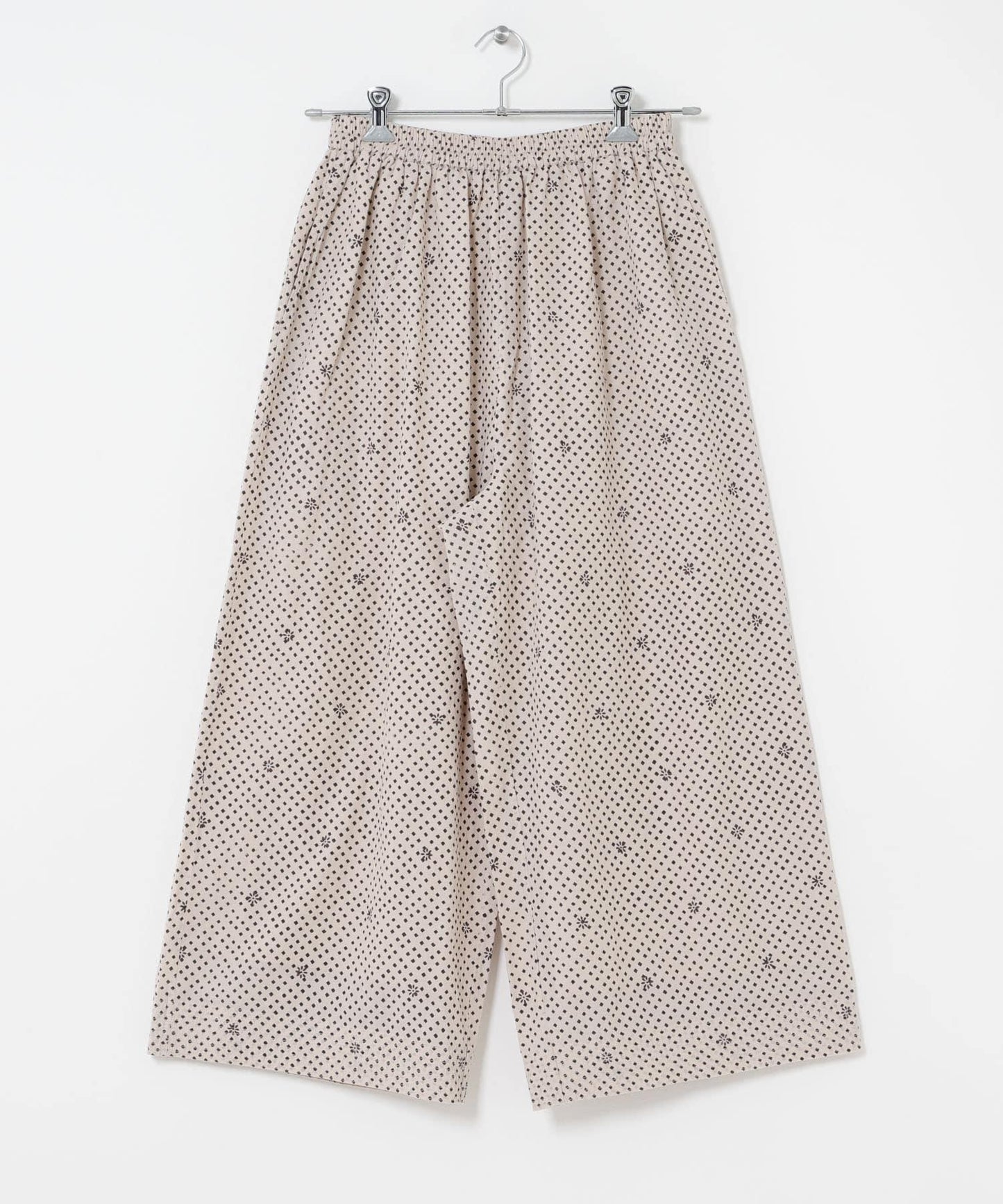 BLOCK PRINT 印花直筒 maison de soil EASY PANTS 休閒褲