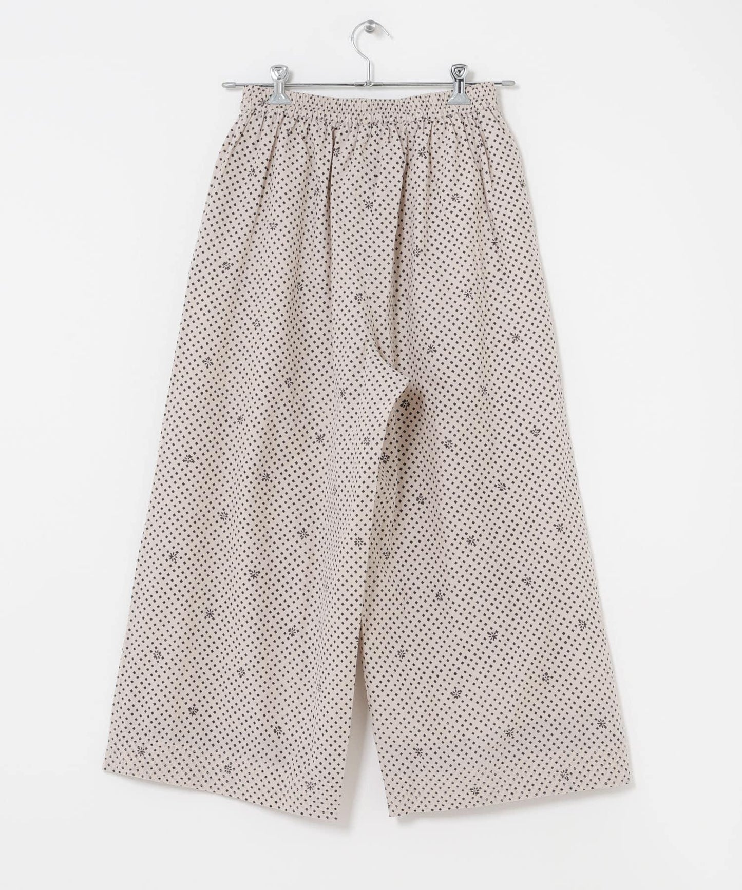 BLOCK PRINT 印花直筒 maison de soil EASY PANTS 休閒褲