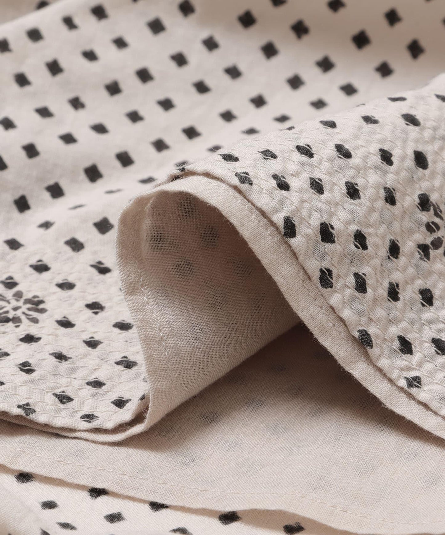 BLOCK PRINT 印花直筒 maison de soil EASY PANTS 休閒褲