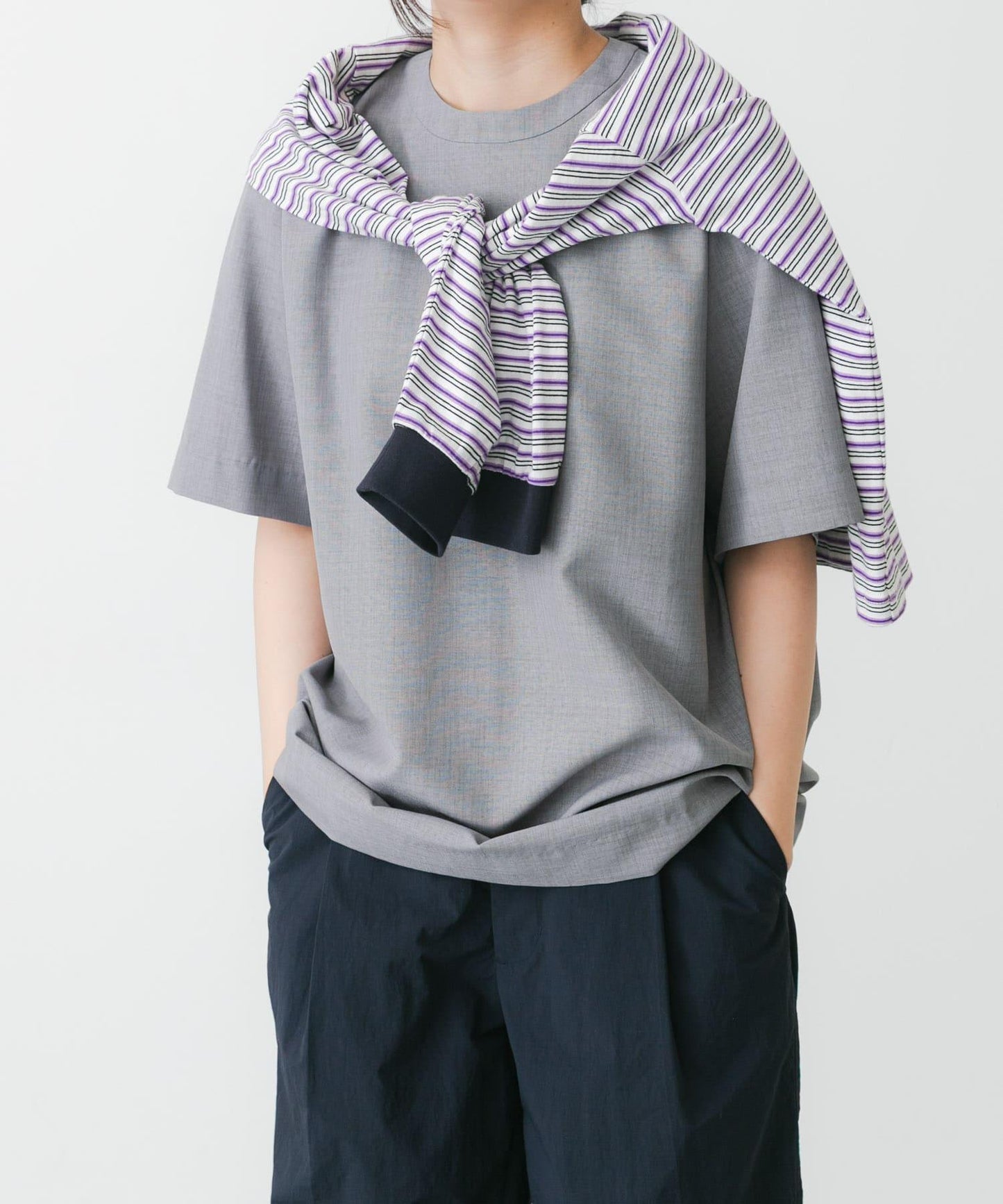 UR TECH 高捻套頭上衣