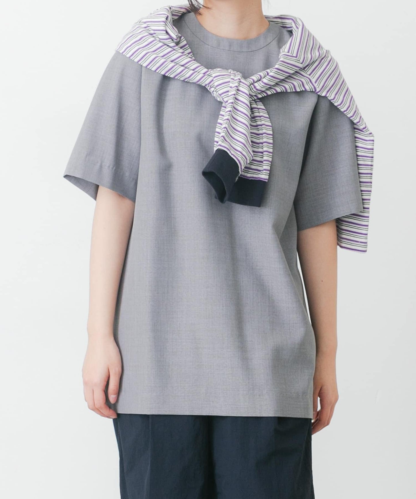 UR TECH 高捻套頭上衣