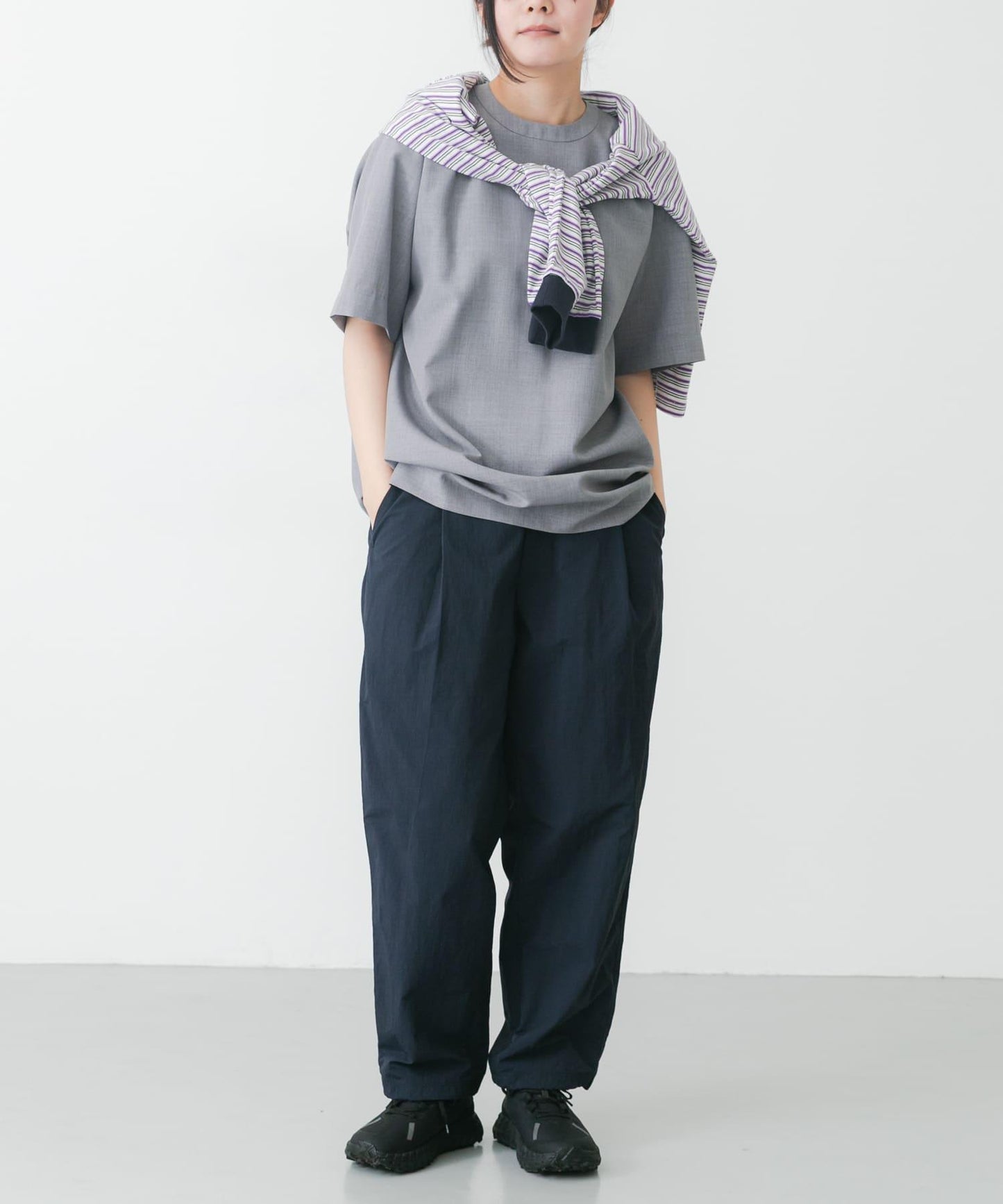 UR TECH 高捻套頭上衣