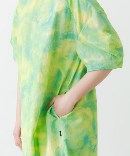 UR TECH 尼龍塔夫綢連衣裙