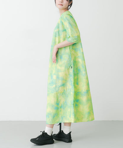 UR TECH 尼龍塔夫綢連衣裙