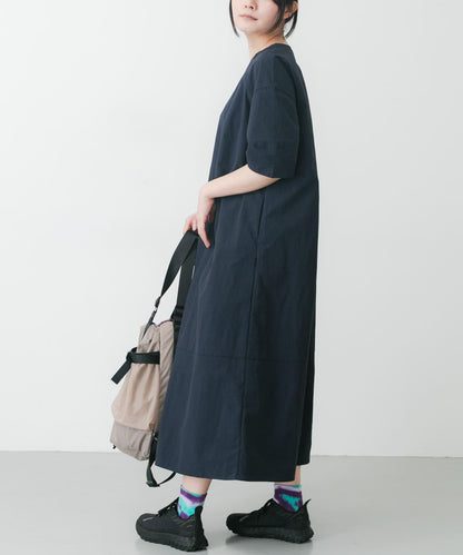 UR TECH 尼龍塔夫綢連衣裙
